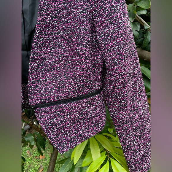 ✨⚡️💥 Calvin klein High Waisted Tweed Blazer 2in1 Blazer - Picture 3 of 7